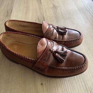 Allen Edmonds Maxfield Loafers Mens 11.5 D Brown LEATHER QUALITY EUC
